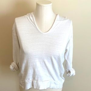 LOFT hooded longsleeve tee